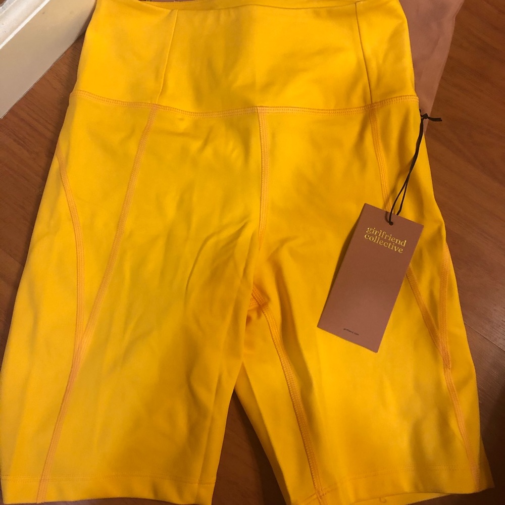 NWT Girlfriend collective high rise bike short